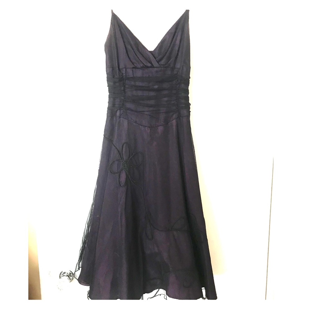 Vintage Iridescent Prom Dress 💜